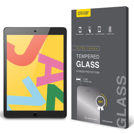 Olixar iPad 10.2" 2020 8th Gen. Tempered Glass Screen Protector