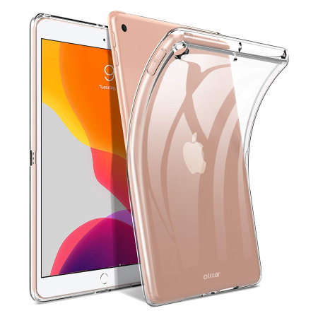 Olixar iPad 10.2" 2019 7th Gen. Flexishield Case - 100% Clear