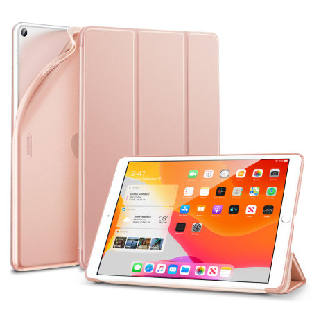 Sdesign iPad 10.2" 2019 7th Gen. Soft Silicone Case - Rose Gold