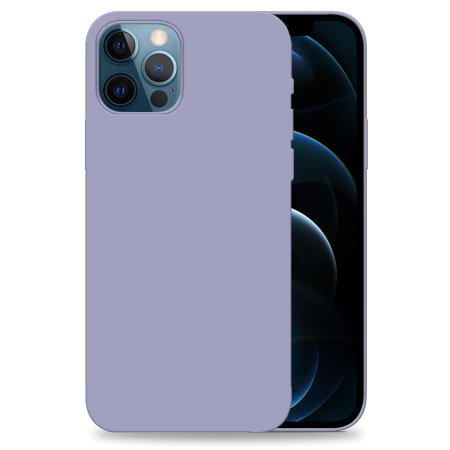 Olixar Soft Silicone iPhone 12 Case - Purple - Mobile Fun Ireland