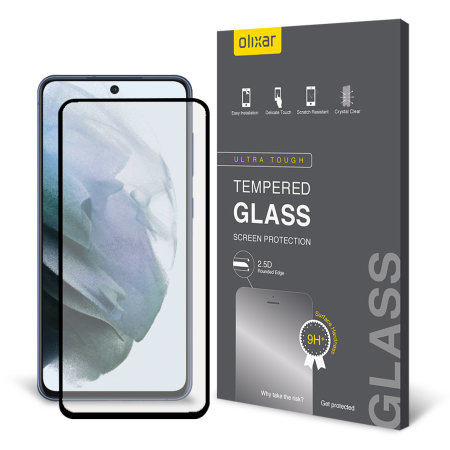 Olixar Tempered Glass Screen Protector - For Samsung Galaxy S21 FE