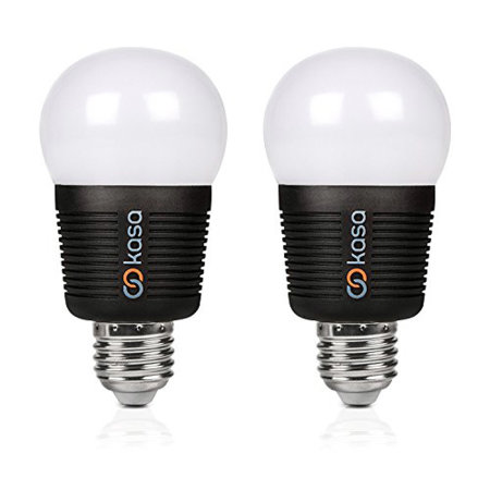 Veho Kasa App Controlled E27 Smart LED Lightbulb 7.5W - 2 Pack