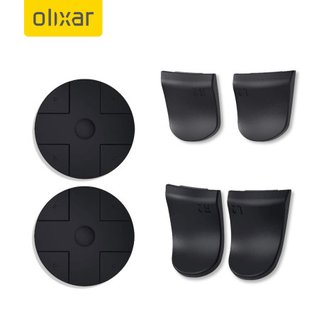 Olixar D-Pad & Trigger Extender Caps For Gaming Controllers - Black