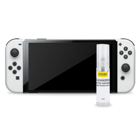 Olixar Nintendo Switch OLED Anti-Bacterial Liquid Cleaner