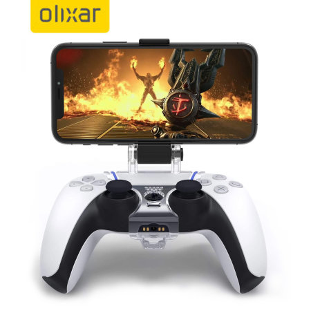 Olixar Sony Xperia 1 III Gaming Controller Mount for the PS5 - Clear