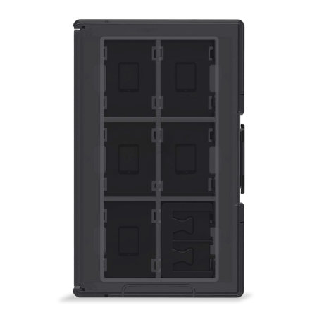 Olixar 12-in-1 Portable Nintendo Switch Game Cards Case - Black