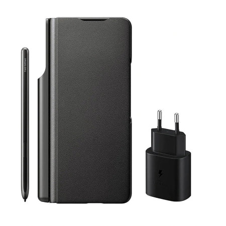 Official Samsung Z Fold 3 Note Pack With Case,S Pen Fold & EU Plug