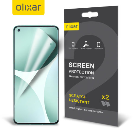 Olixar OnePlus Nord CE 5G Film Screen Protectors - 2 Pack