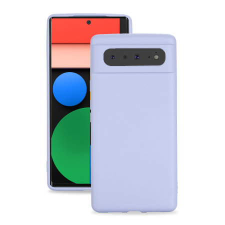 Olixar Soft Silicone Purple Case - For Google Pixel 6