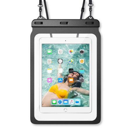 Olixar Waterproof Pouch For Tablets Up To 12.9" - Black