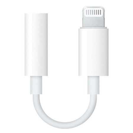 Official Apple iPhone 12 Pro Lightning to 3.5mm Adapter - White