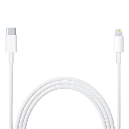 Official Apple iPhone 13 Pro Max Lightning to USB-C Cable - 2m - White