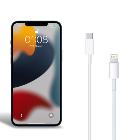Umoderne Deqenereret kold Official iPhone 13 mini USB-C to Lightning Charging Cable 1m
