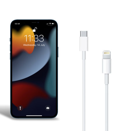 como eso Edición Automatización Official iPhone 13 Pro USB-C to Lightning Charging Cable - 1m