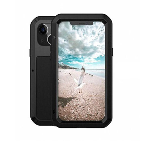 Love Mei Powerful Protective Black Case - For iPhone 13