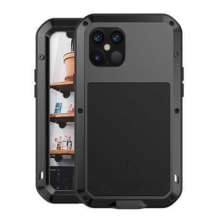 Love Mei Powerful Protective Black Case - For iPhone 13 Pro