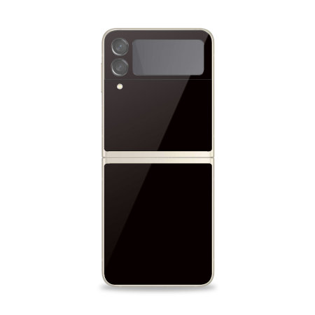 Olixar Samsung Galaxy Z Flip 3 Back Glass Screen Protector - Black