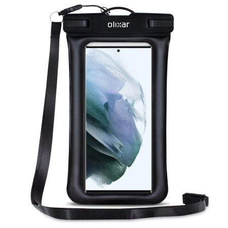 Olixar Black Waterproof Pouch - For Samsung Galaxy S22 Ultra