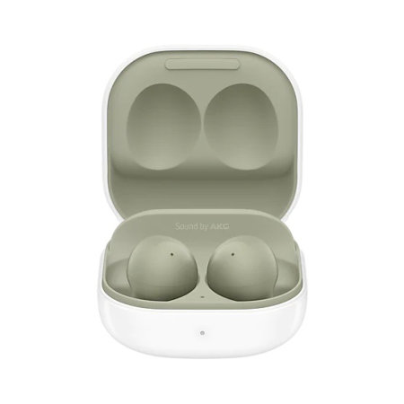 Official Samsung Olive Green Wireless Buds 2 Earphones - For Samsung Galaxy S22