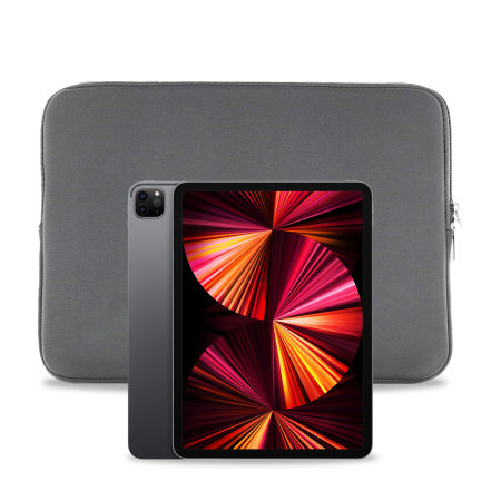 Olixar Neoprene iPad Pro 11" 2021 3rd Gen. Protective Sleeve  - Grey