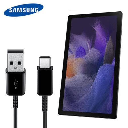 Official Samsung Galaxy Tab A8 1.5m Charging Cable - Black