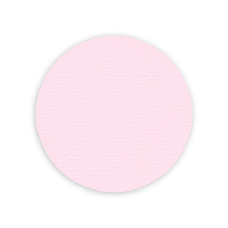 Olixar Round Vegan Leather Mouse Mat - Pink