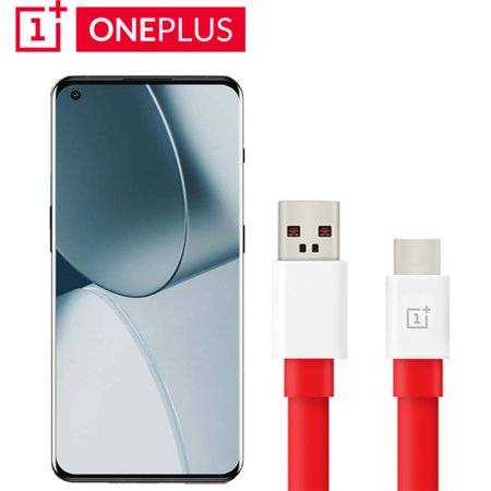 Official OnePlus 10 Pro Warp Charge USB-A to USB-C Cable - - Red