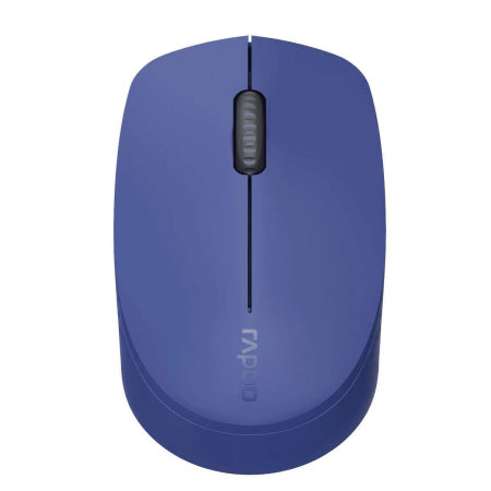 Rapoo M100 Ambidextrous Wireless Silent Mouse - Blue