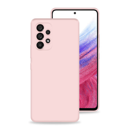 Olixar Samsung Galaxy A33 Soft Silicone Case - Pastel Pink