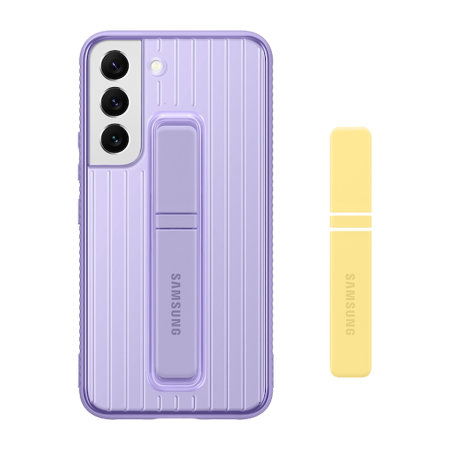 Official Samsung Protective Standing Lavender Case - For Samsung Galaxy S22