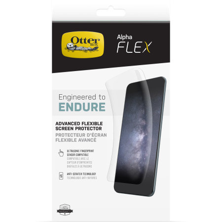 OtterBox Alpha Flex Antimicrobial Screen Protector - For Samsung Galaxy S22 Ultra
