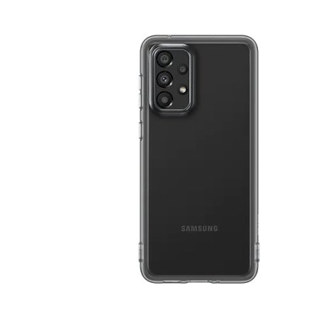 Official Samsung Galaxy A33 Soft Clear Cover Case - Black