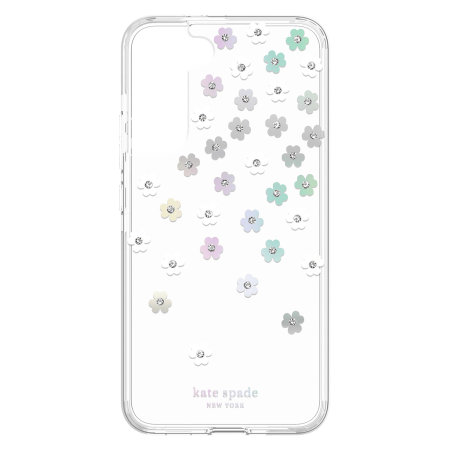 Kate Spade New York Hardshell Scattered Flowers Case - For Samsung S22