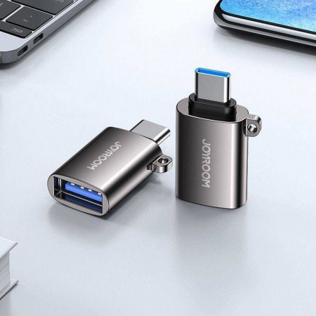 JoyRoom USB-A To USB-C Adapter - Black