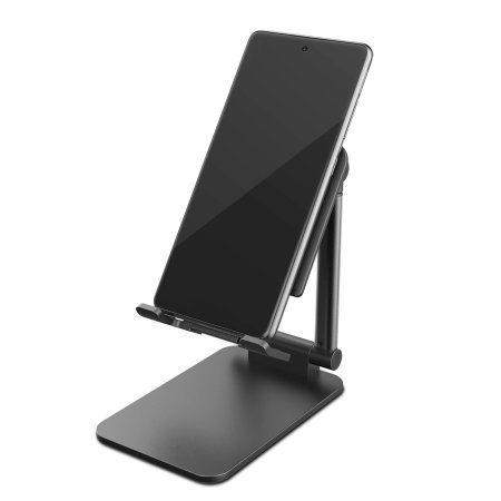 black telephone stand