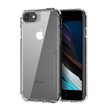 Olixar NovaShield Clear Bumper Case - For iPhone SE 2022