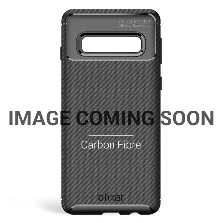 Olixar Samsung Galaxy A21 Carbon Fibre Case - Brushed Metal Black
