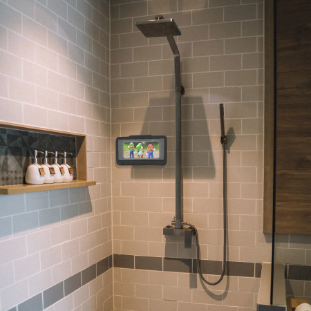 Olixar Shower And Kitchen Splash-Proof Phone Holder - Black