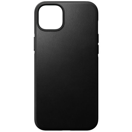 Nomad Leather Modern Black Protective Case - For iPhone 14 Plus