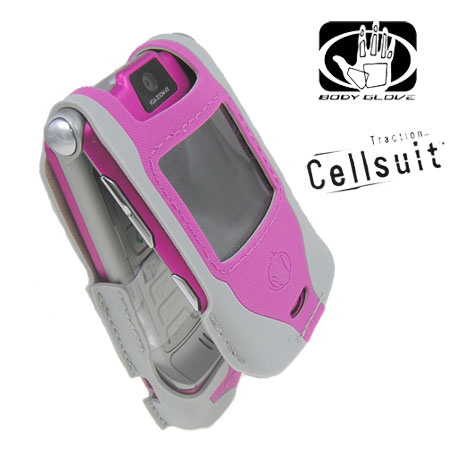 pink motorola razr flip case