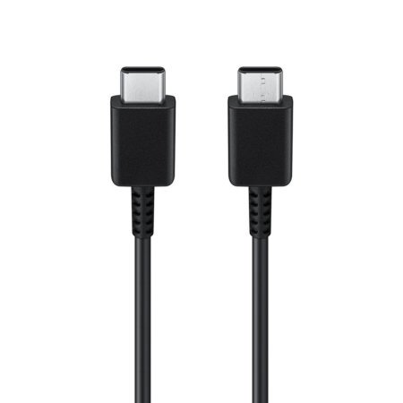 Official Samsung Black 3A USB-C to USB-C Cable 1.8m