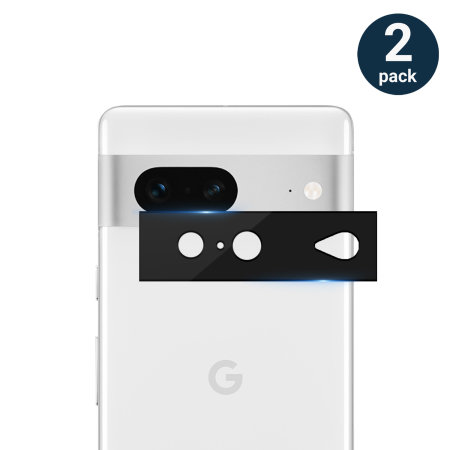 Olixar Two-Pack Tempered Glass Camera Protectors - For Google Pixel 7