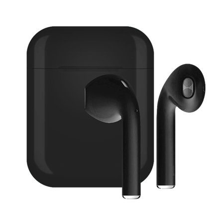 FX True Wireless Black Earphones With Microphone - For Nothing Phone (1)