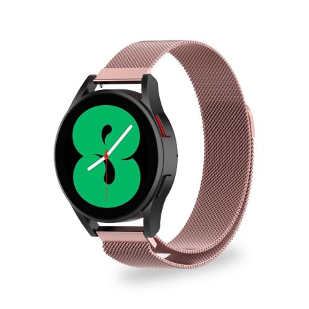 Olixar M/L Milanese Rose Pink Strap - For Samsung Galaxy Watch 5