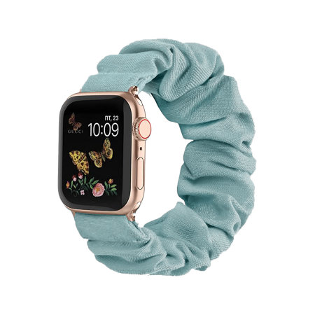 Olixar Apple Watch Haze Blue Scrunchies Band - For Apple Watch