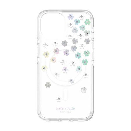 Kate Spade Defensive Hardshell Scattered Flowers MagSafe Case - iPhone 14 -  Mobile Fun Ireland