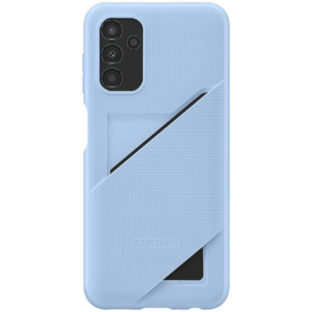 Official Samsung Card Slot Arctic Blue Cover Case - For Samsung Galaxy A04s