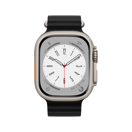 Olixar Black Ocean Loop - For Apple Watch Series 7 45mm