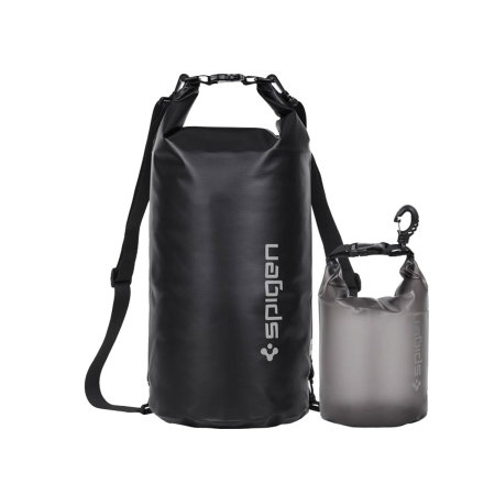 Spigen Black Universal Waterproof Travel Bag - 2 pack