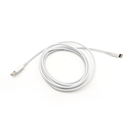 Olixar 1.5m White 27W USB-C To Lightning Cable - For iPhone 12 Pro Max